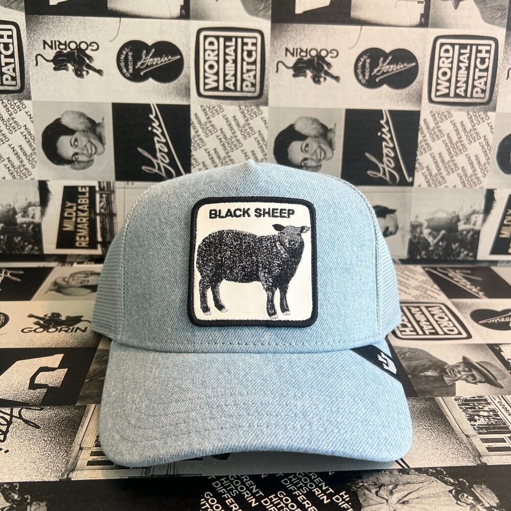 Authentic Goorin Bros The Black Sheep Denim Hat (NWT)
